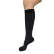Graduated Compression Socks in Pinstripes