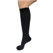 Graduated Compression Socks in Polka Dots