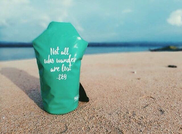 “Not all who wander are lost” 👣